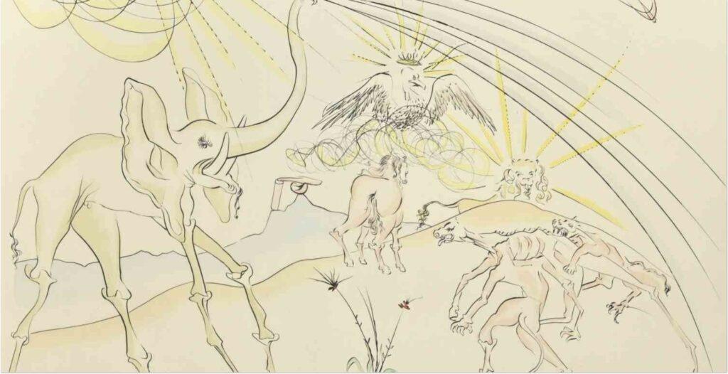 A Fantastic Journey in Salvador Dalí’s Surrealist Bestiary