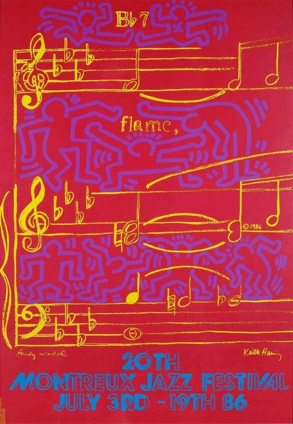 Keith Haring, Montreux Jazz Festival
